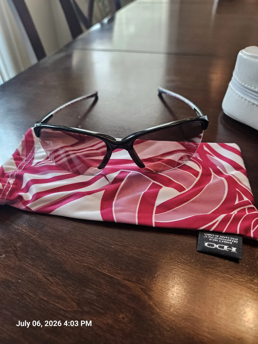 Oakley Ustoppable Womens Pink Sunglasses with Case